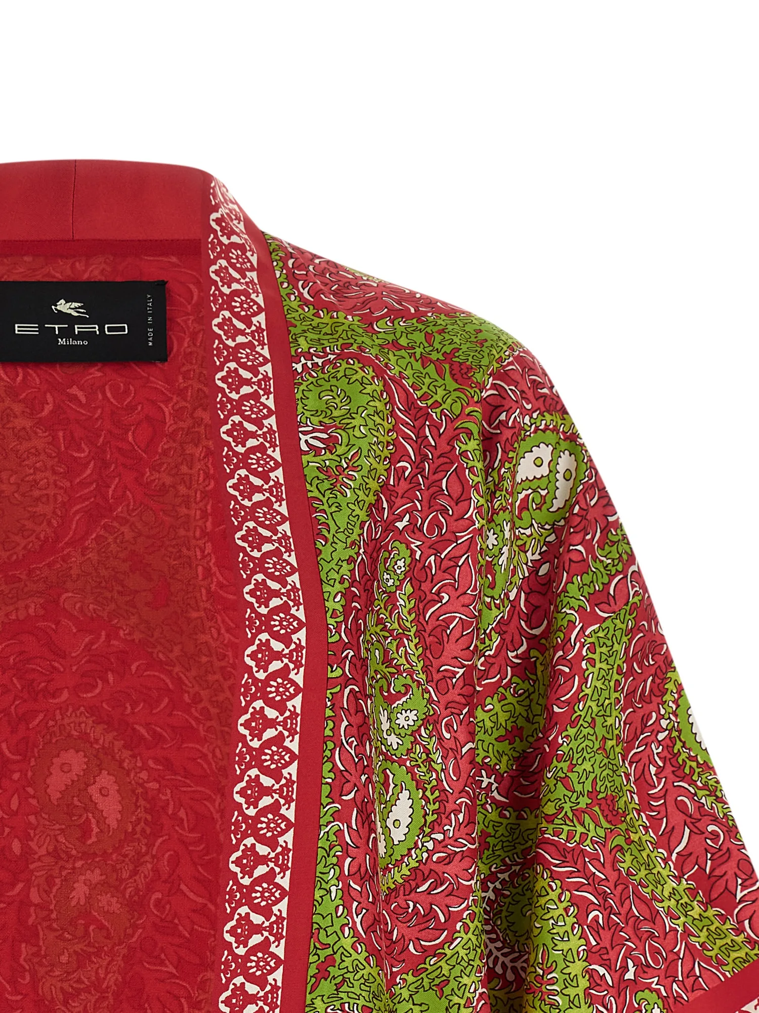 Кеса: Пейсли с листвой ETRO, мультиколор — фото 3