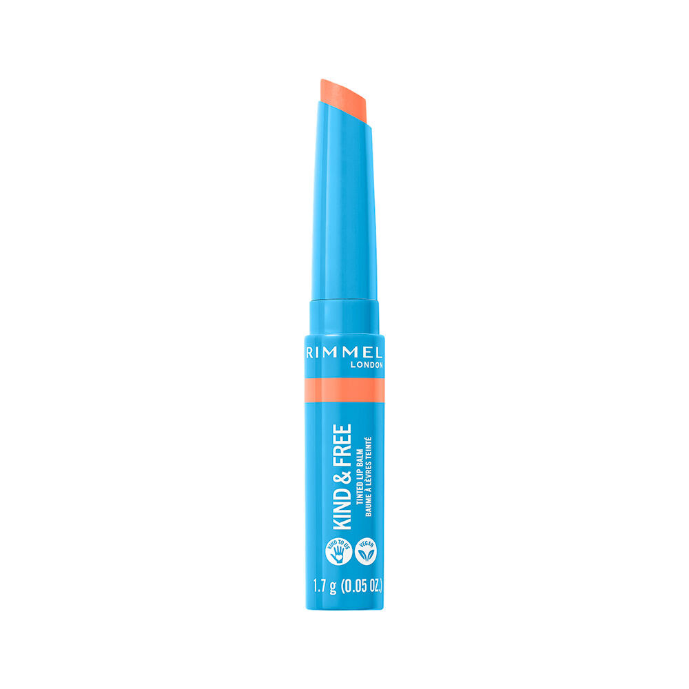 Губная помада Kind & free tinted lip balm Rimmel london, 1,7 г, 003-tropical spark — фото 2