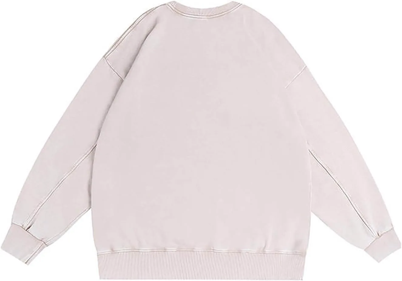 Мужская футболка с длинным рукавом Vintage, Oversized, Loose Fit — фото 3