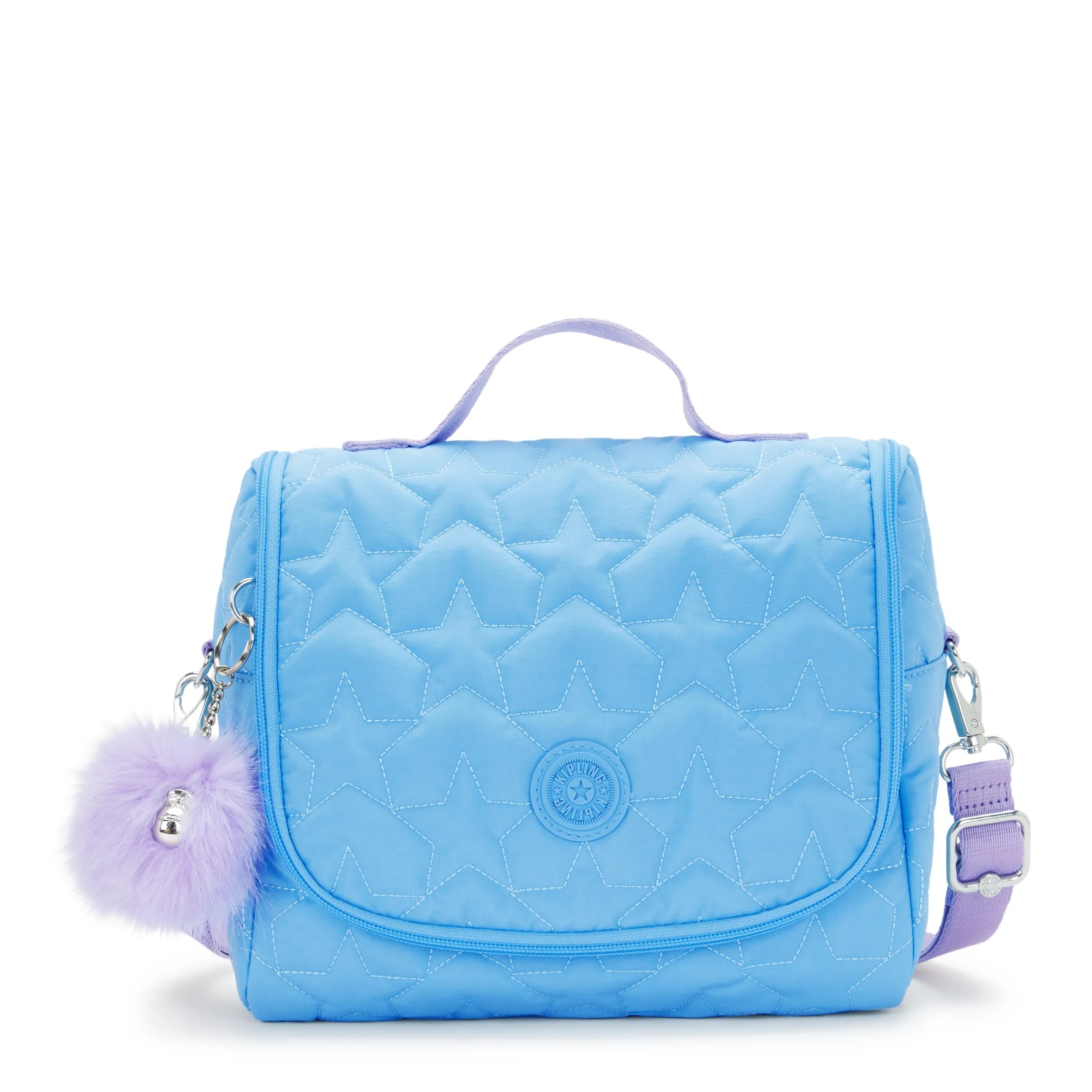 

Kipling New Kichirou Металлическая сумка для обеда, puff pop pool blue