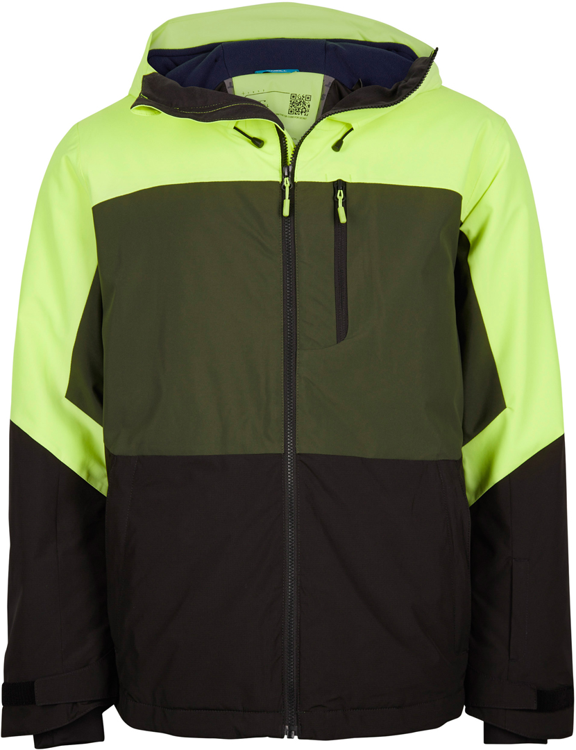 

Oneill Куртка Carbon pyranine yellow colour block S
