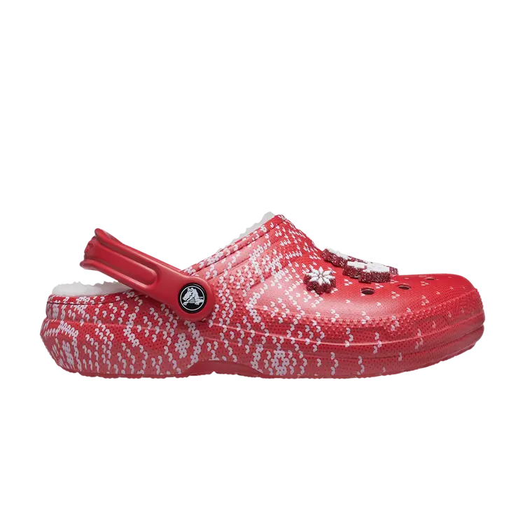 

Кроссовки Crocs Classic Lined Clog, красный