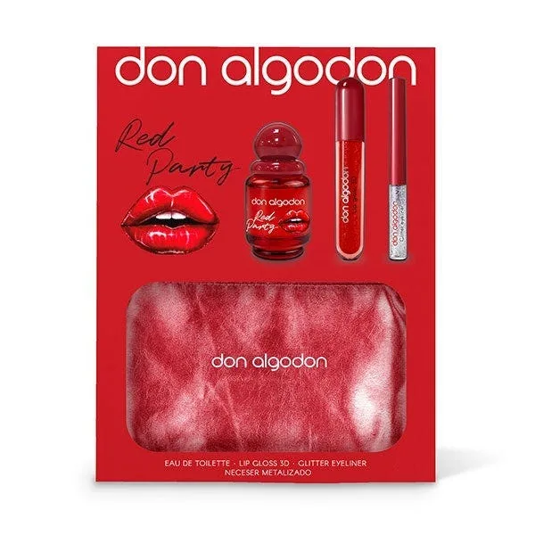 Туалетная вода для женщин DON ALGODON Estuche Red Party 1 шт