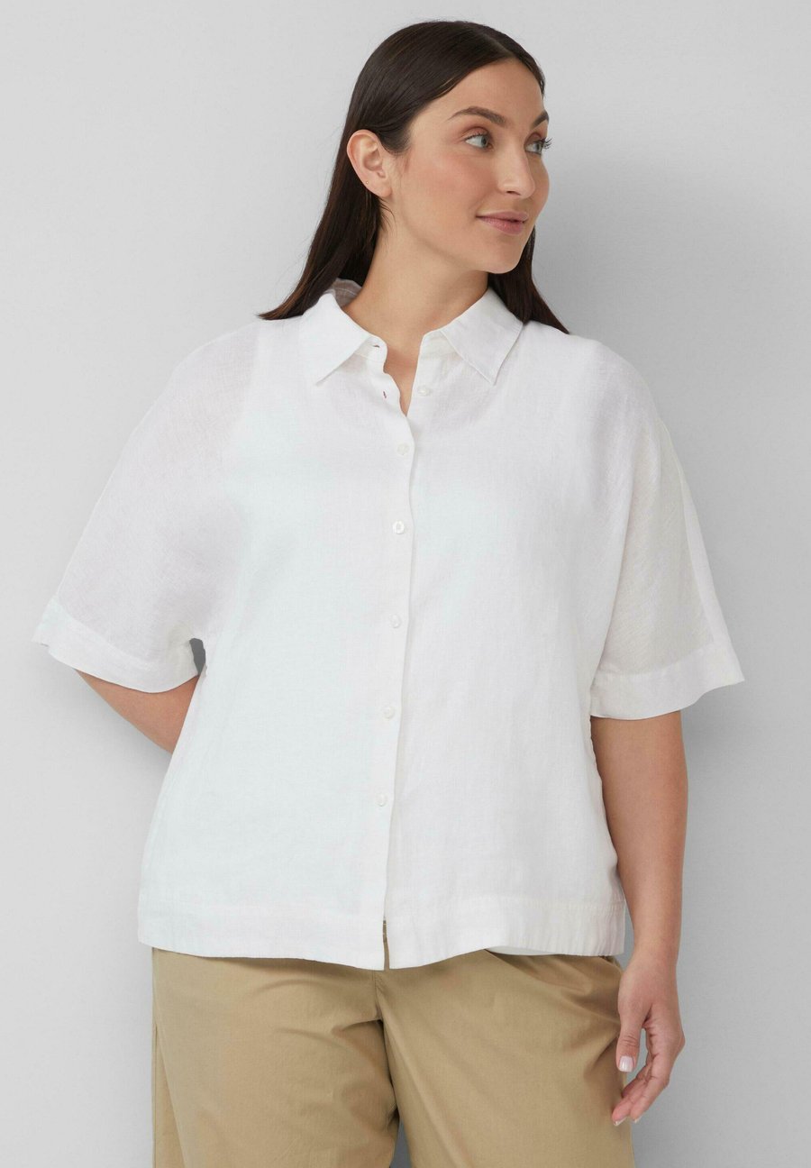 

Блуза s.Oliver Button-down blouse, Weiß/White