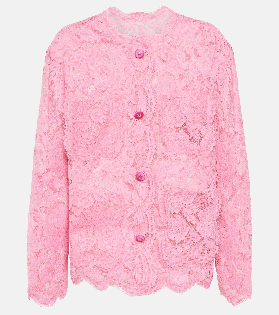 

Кружевной жакет Dolce&Gabbana, розовый