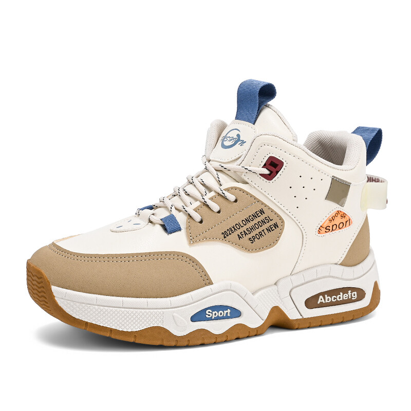 

Кроссовки мужские Lifestyle Shoes Men High-Top M.M Party, белый/черный