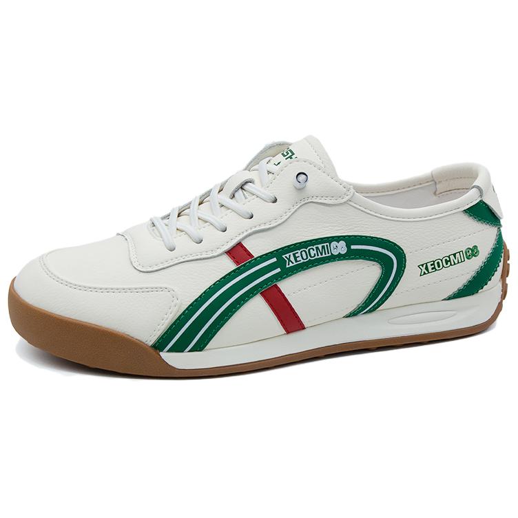 

Низкие повседневные туфли мужские Auron, White-Green