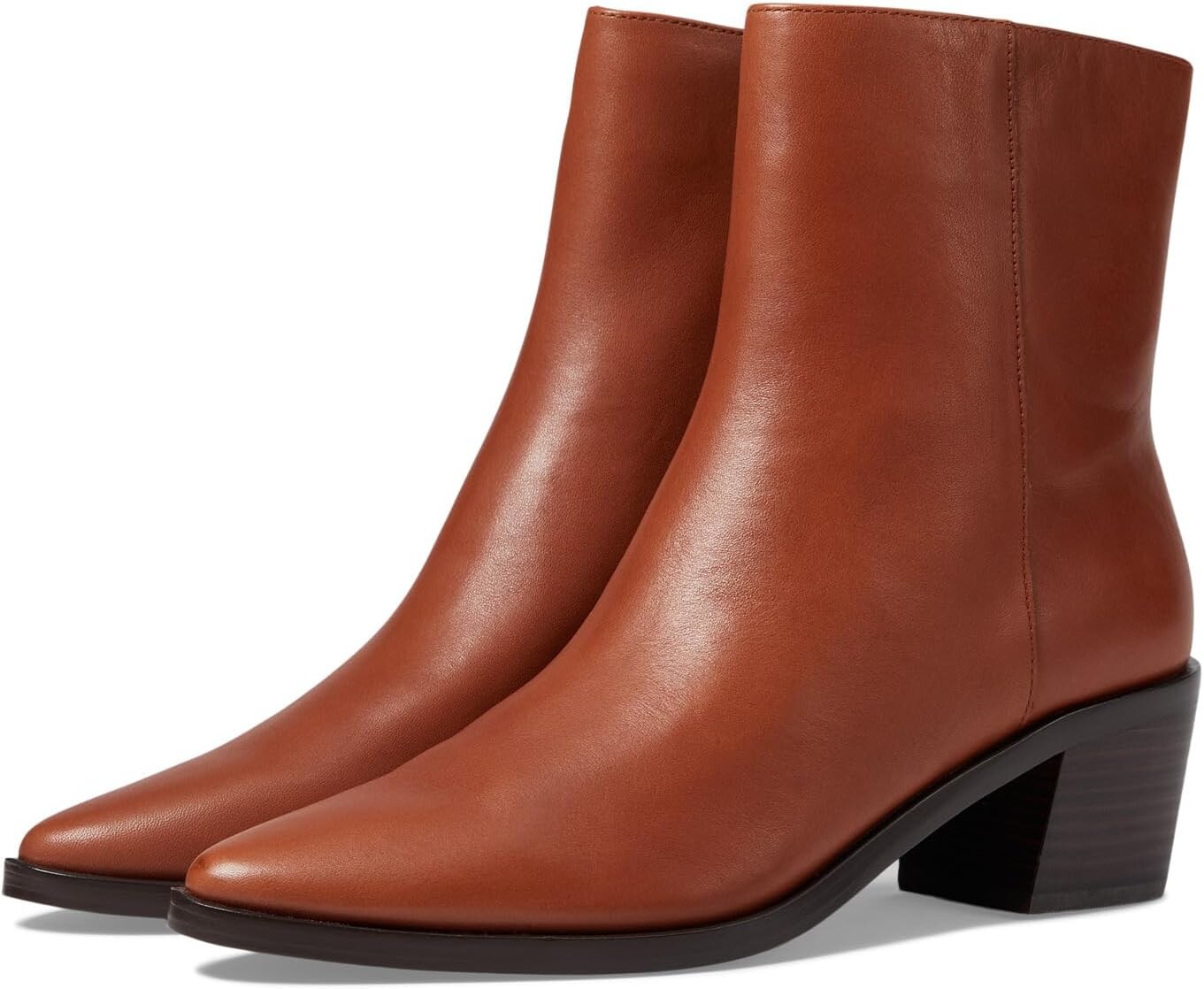 

Ботильоны The Everten Ankle Boot in Leather Madewell, цвет Warm Cinnamon