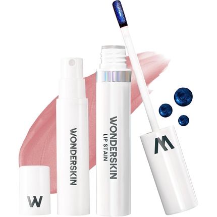 

Wonder Blading Peel and Reveal Lip Stain Kit Nude Стойкий водостойкий переносимый розовый отшелушивающий макияж XOXO Wonderskin