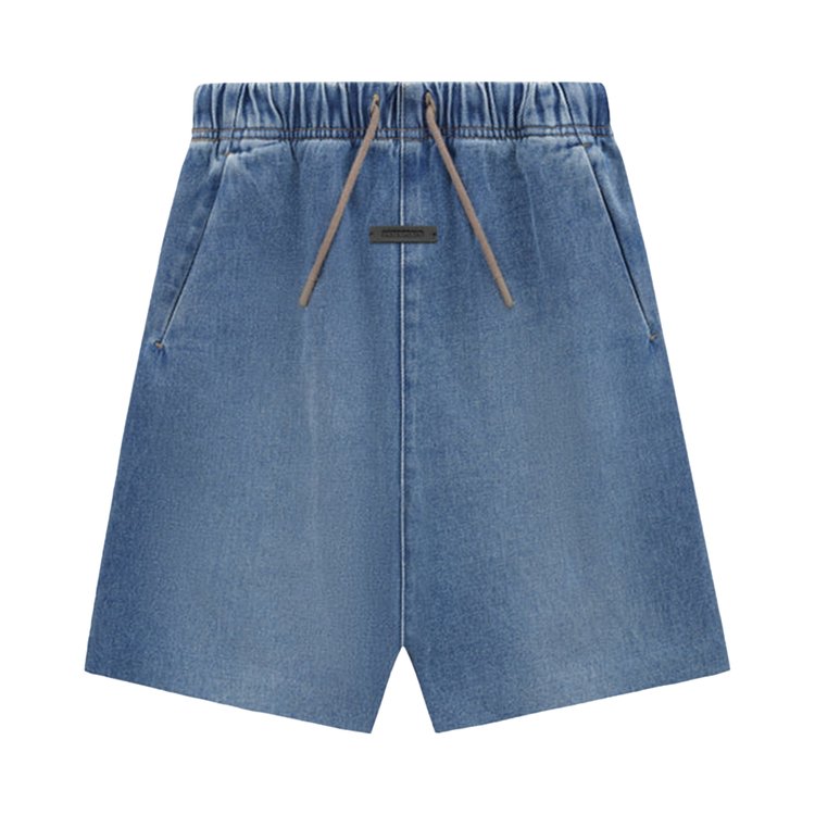 

Шорты Fear of God Essentials Kids Denim Lounge Short, цвет Medium Wash