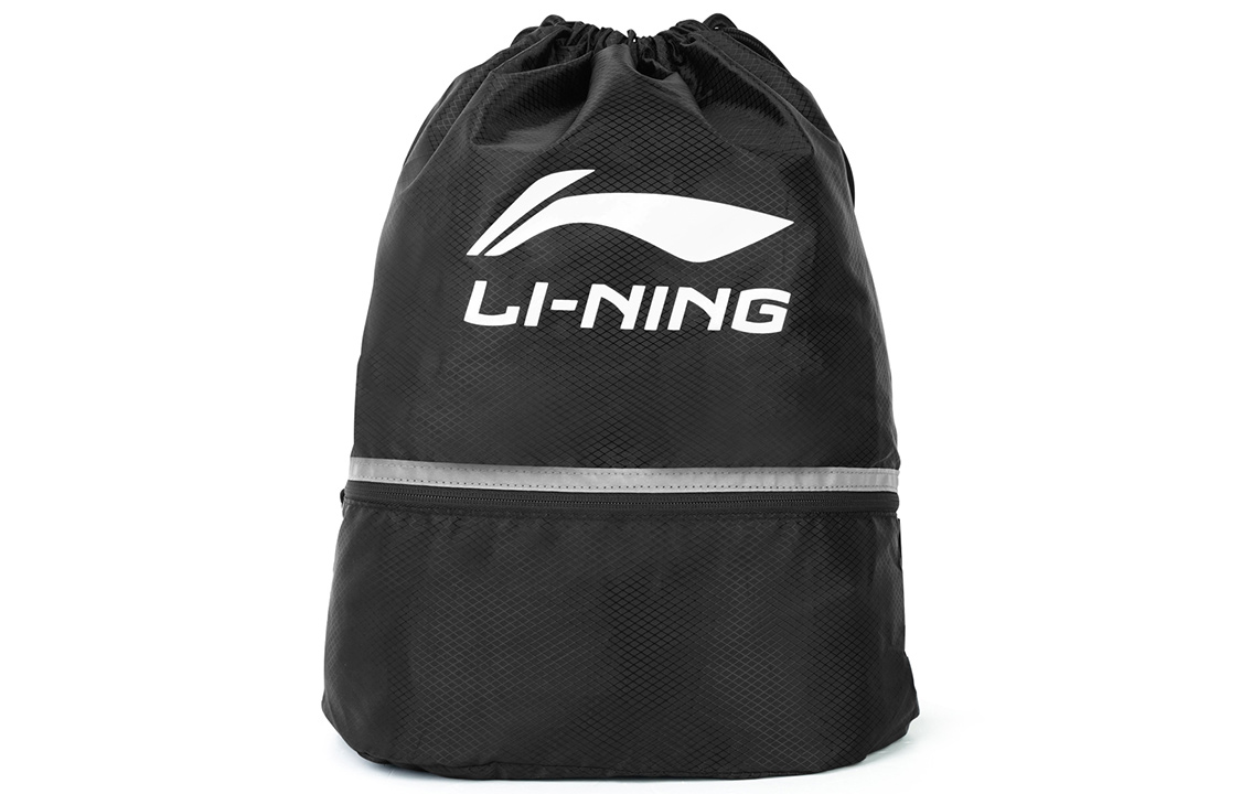 

Сумка-рюкзак для обуви из полиэстера LiNing, унисекс, черный