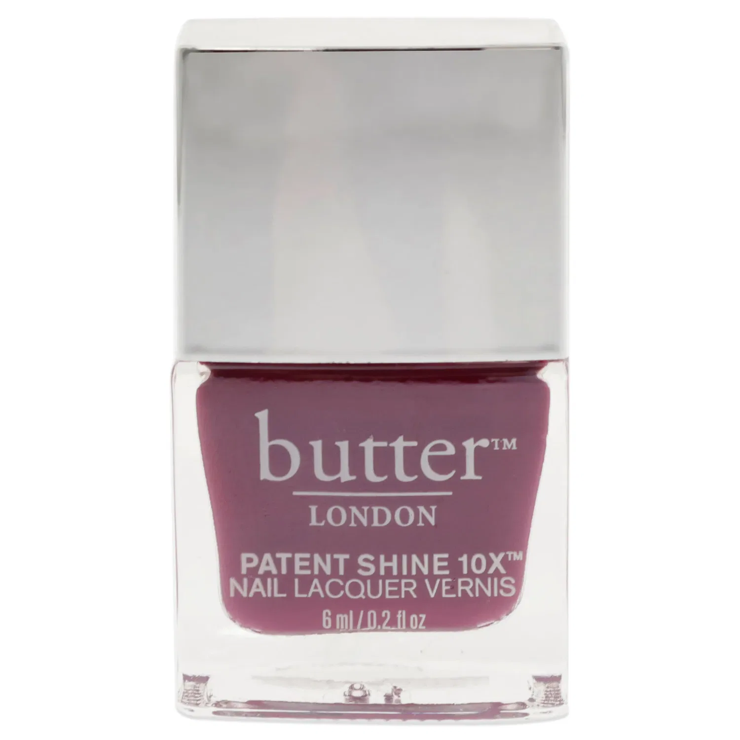 Лак для ногтей Patent Shine 10X - Broody от Butter London для женщин - 0,2 унции, красный