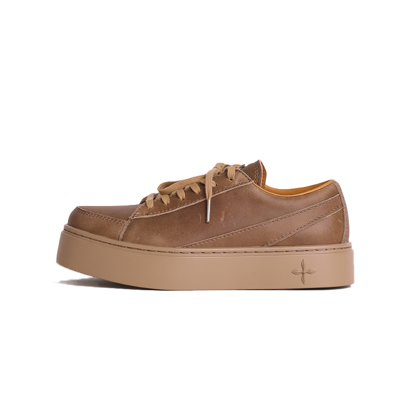 Низкие повседневные туфли женские SMFK, Mustang Brown