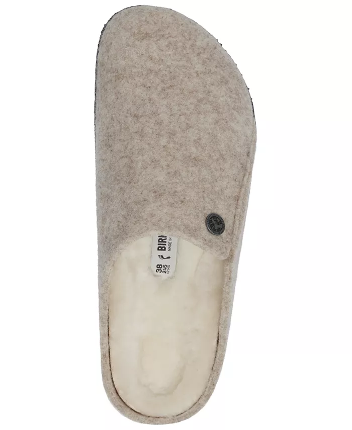 Женские тапочки-клоги Zermatt от Finish Line Birkenstock, коричневый/бежевый — фото 2