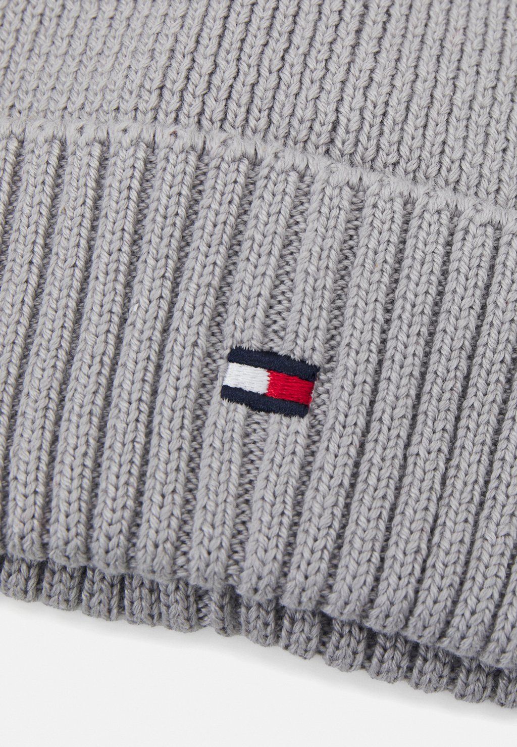 

Шапка-бини Small Flag Unisex Tommy Hilfiger, серый