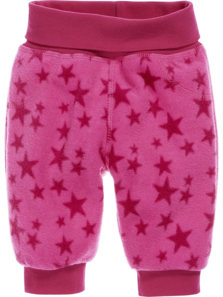 

Тканевые брюки Schnizler Fleece Sterne, розовый
