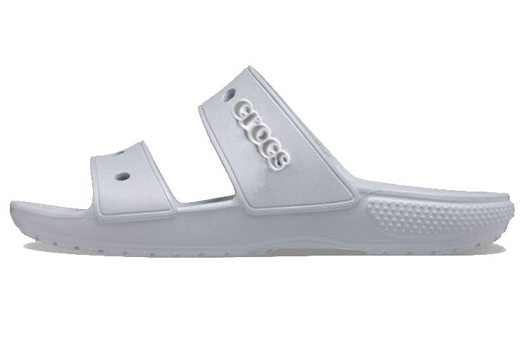 Классические шлепанцы Clog унисекс серые Crocs