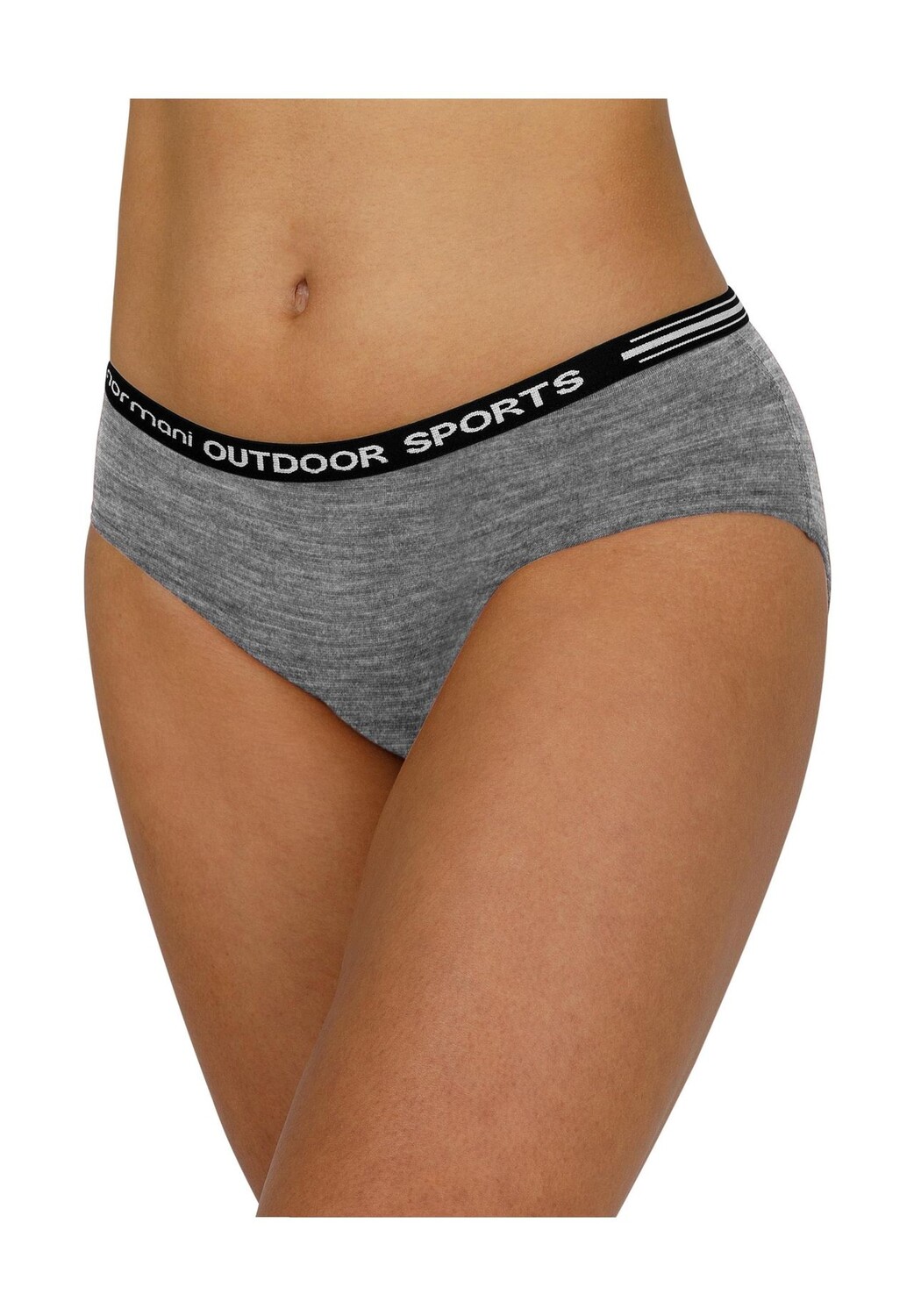 

Женские трусы из мериноса Albury normani, серый