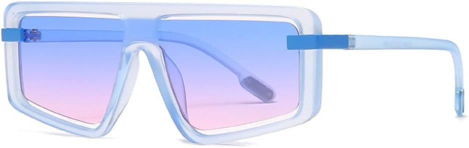 

Солнцезащитные очки квадратной формы для женщин, солнцезащитные очки конфетных цветов, винтажные мужские очки, солнцезащитные очки с градиентным переходом цвета MTZJH, C3