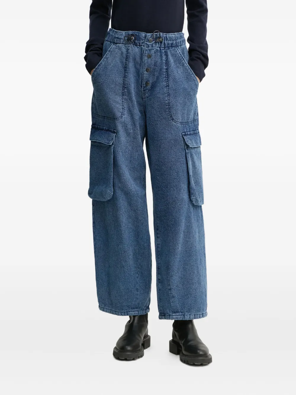 

Брюки с накладными карманами G-Star Raw, синий