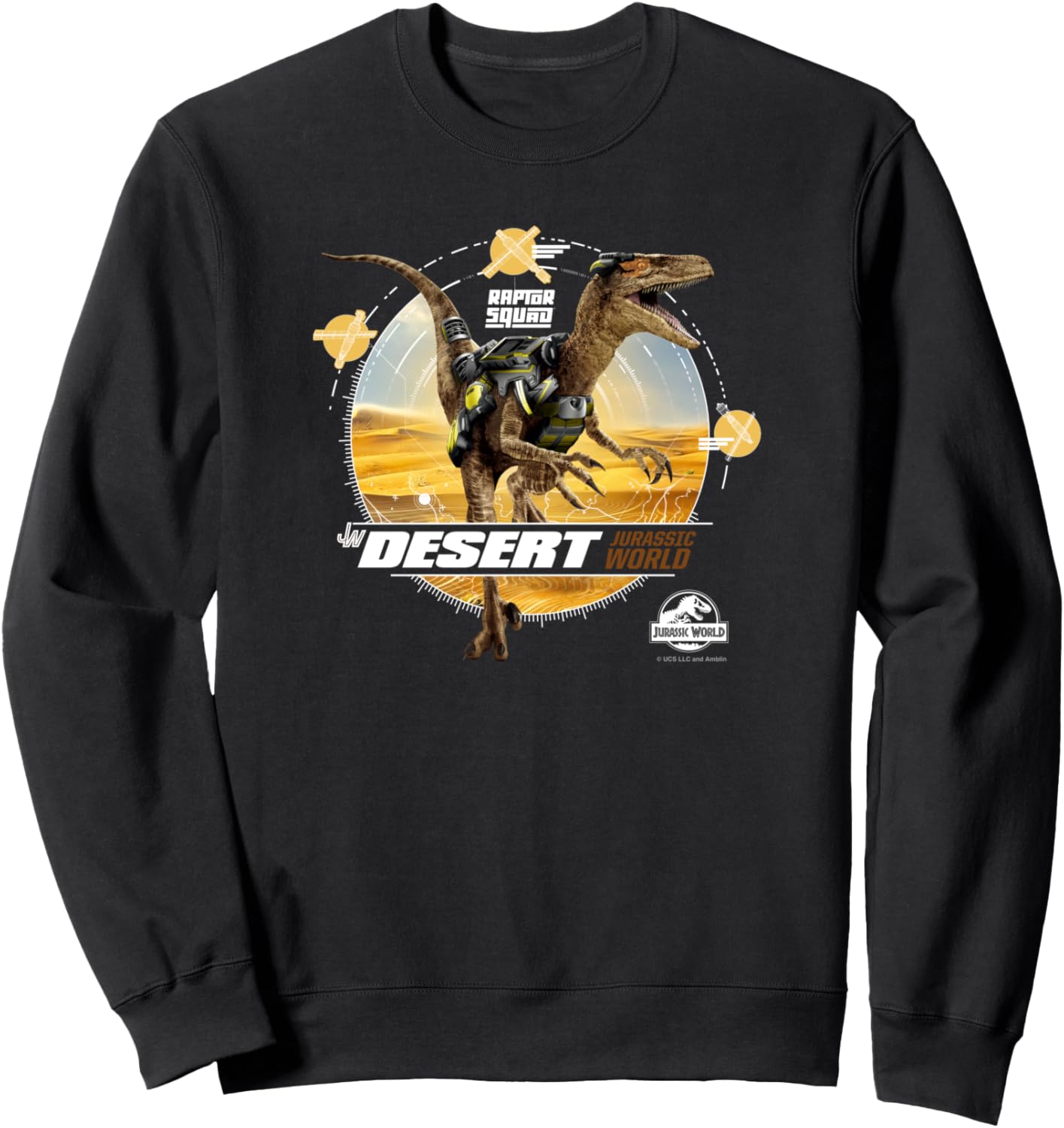 

Толстовка Jurassic World DESERT RECON Jurassic Park, черный