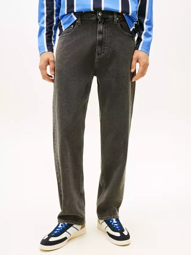 Джинсы Tommy Jeans Otis Regular Straight Fit, цвет Denim Grey Tommy Hilfiger
