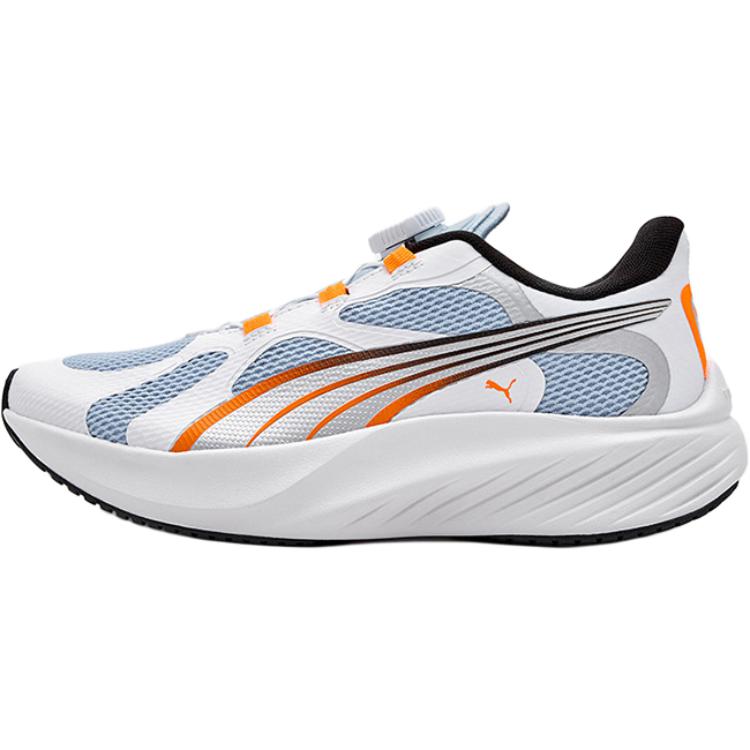 

Кроссовки для бега Pounce Lite, износостойкие, дышащие, с низким верхом, для детей, с трубкой, синие, серебристые, Puma, белые, для подростков