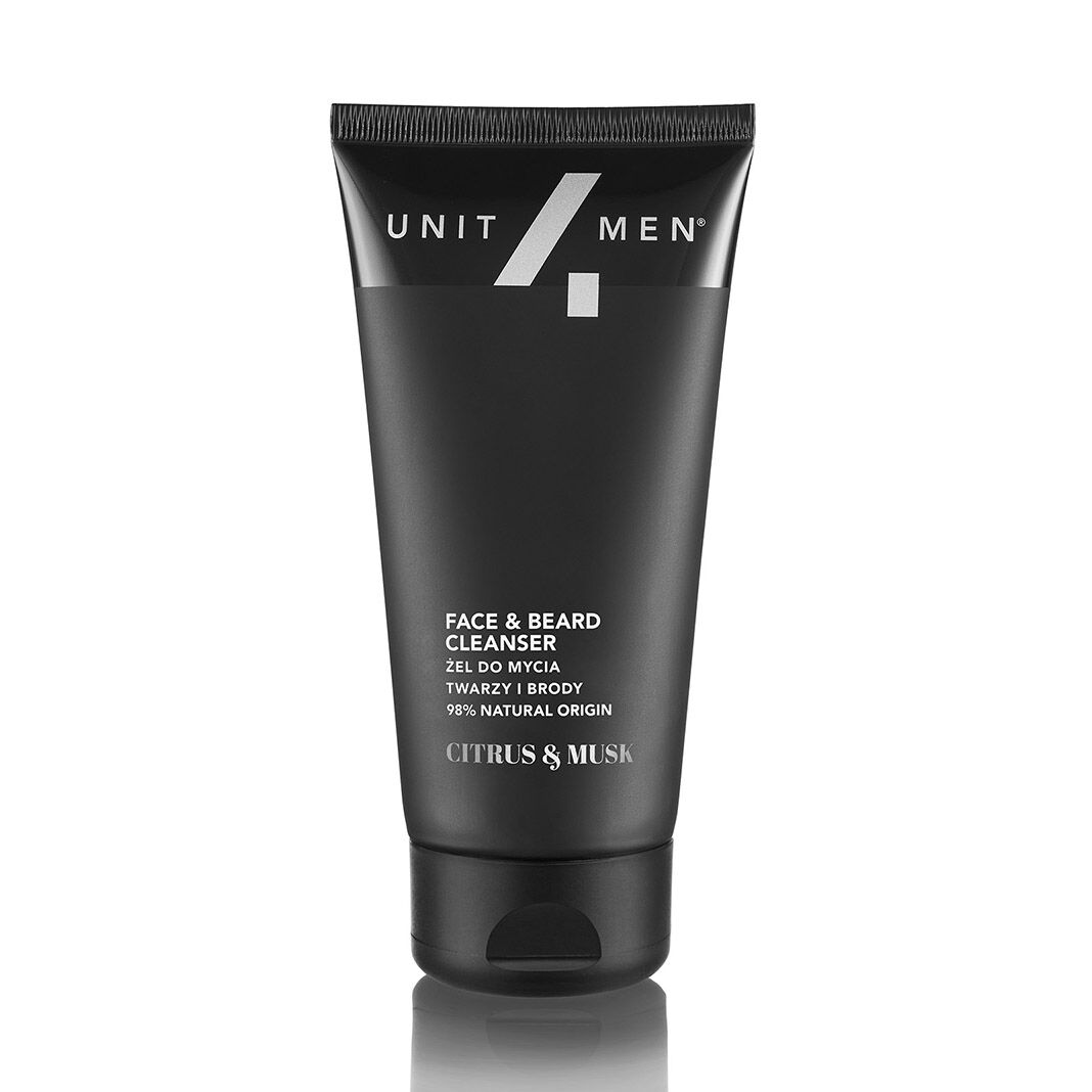 

Гель для мытья лица и бороды Unit4Men Citrus&Musk, 150 мл