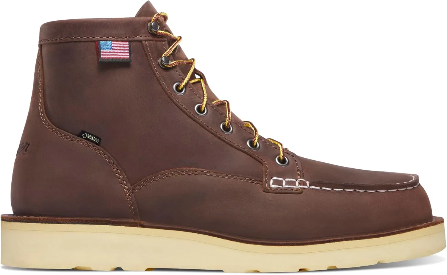 Рабочие ботинки из натуральной кожи, Danner, коричневый-Gore-tex — фото 3