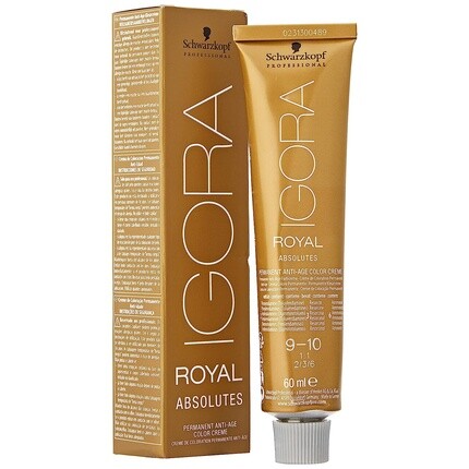 

Professional Igora Royal Absolutes 9-10 Extra Light Ash Blonde Natural 60мл, Schwarzkopf