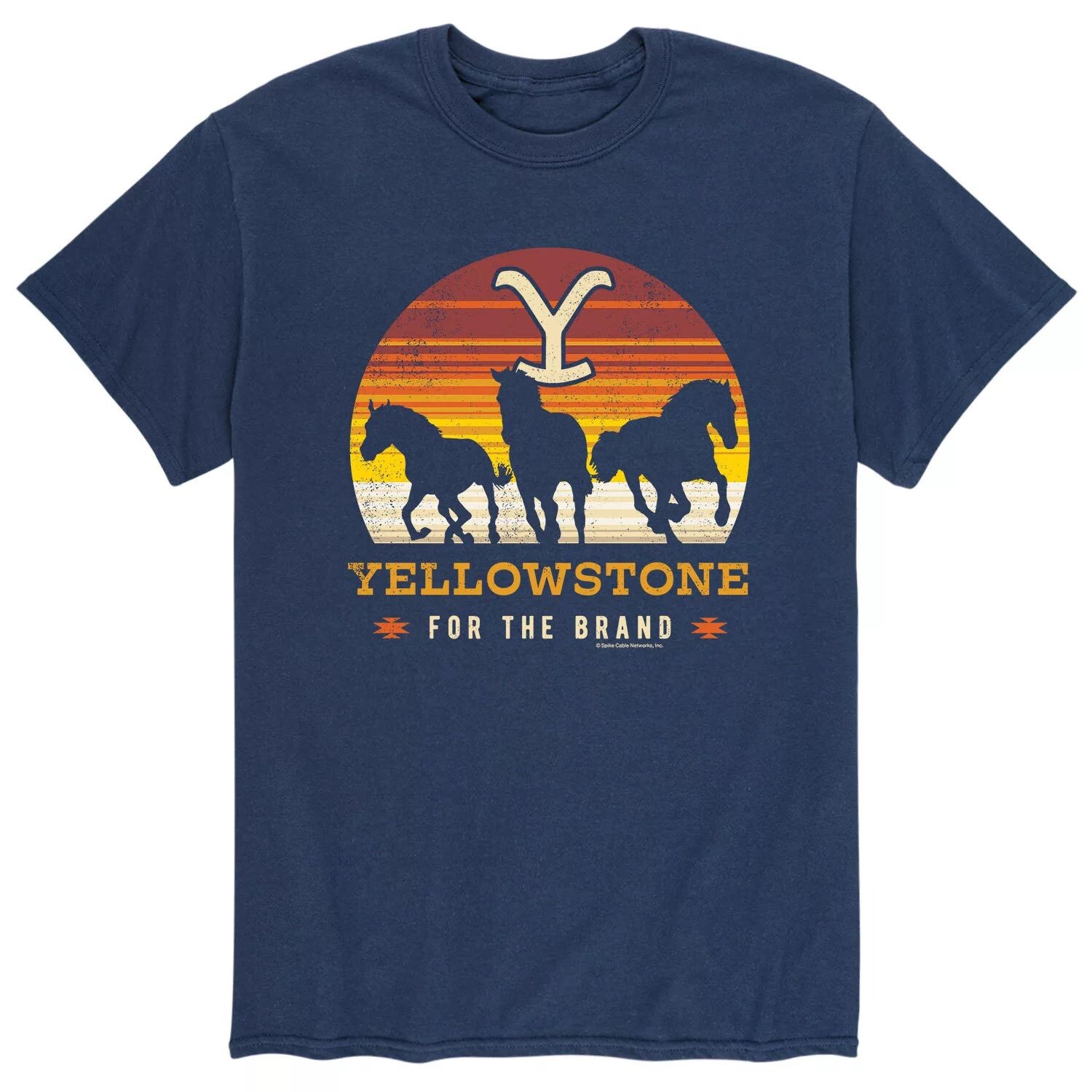 

Мужская футболка Yellowstone Wild Horses Licensed Character