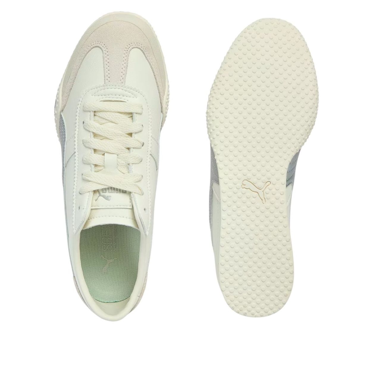 Кроссовки (WMNS) PUMA Bella UT LEA 'Warm White Silver' — фото 4