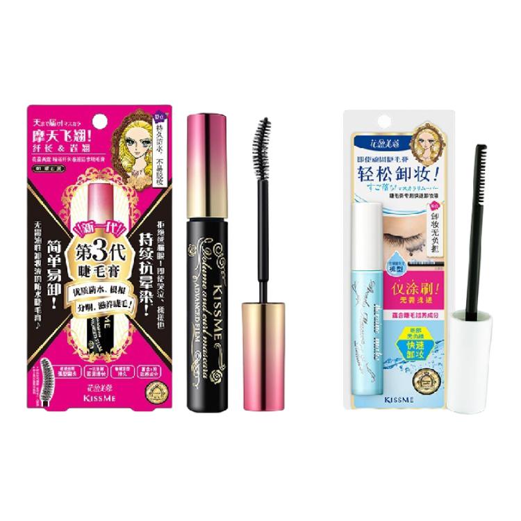 

Тушь для ресниц + средство для снятия туши KISSME