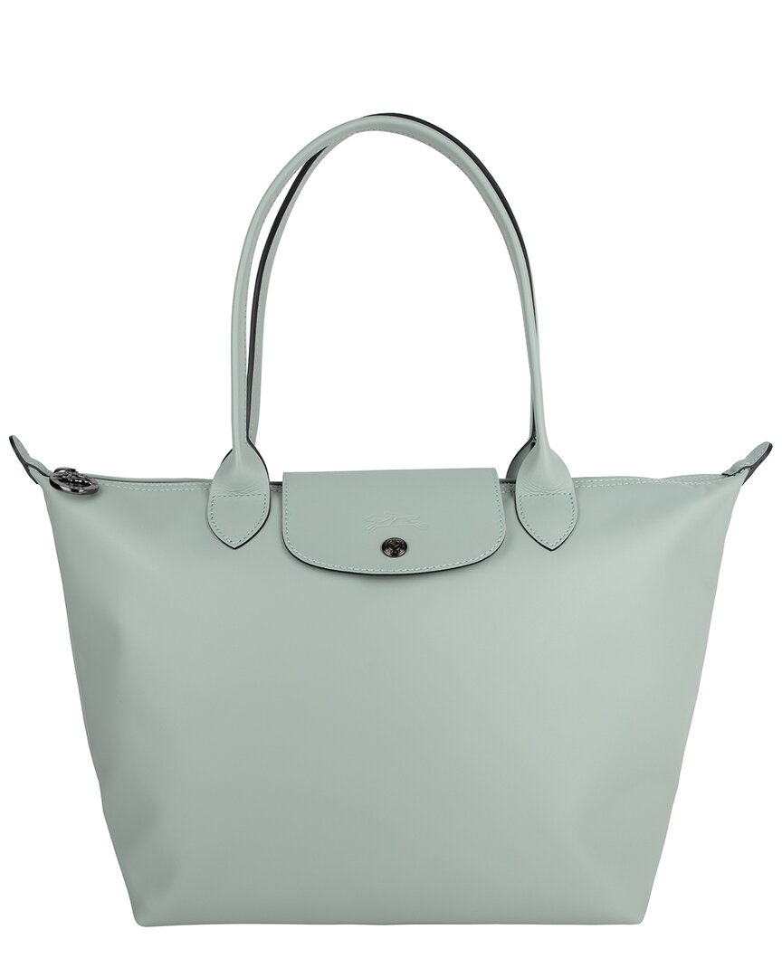 

Кожаная сумка-тоут Longchamp Le Pliage Xtra M, цвет marine