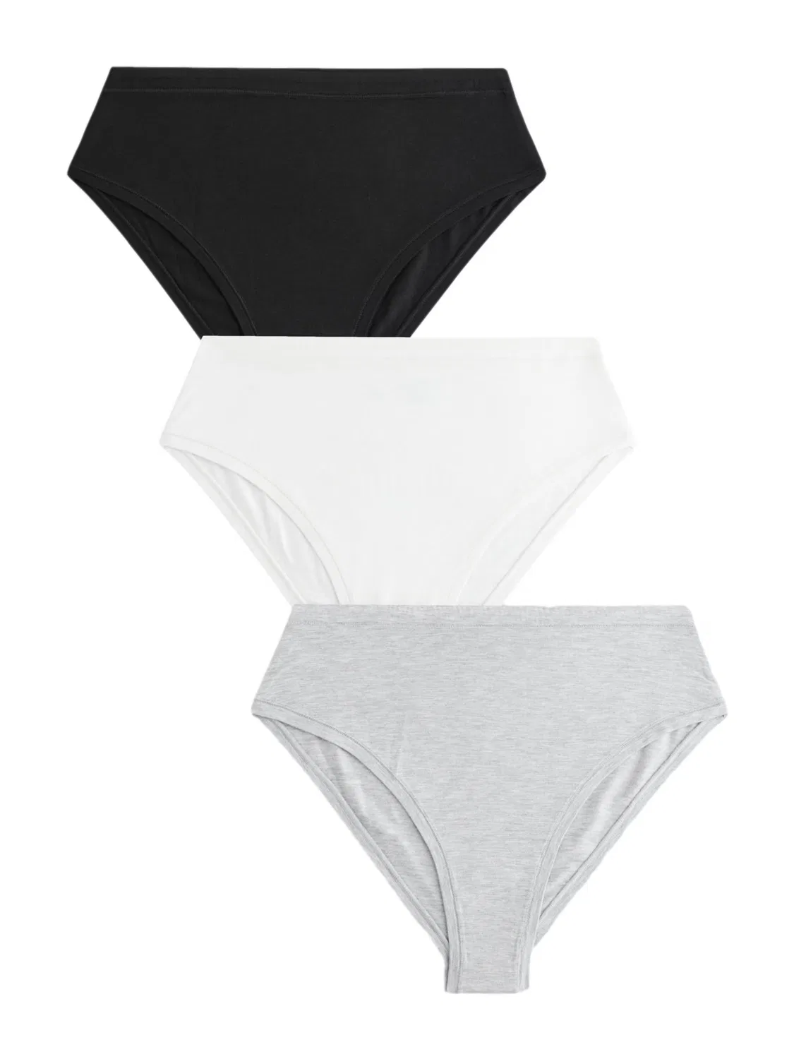 Трусы 'Ultimate Comfort' Next, Grey/Black/White