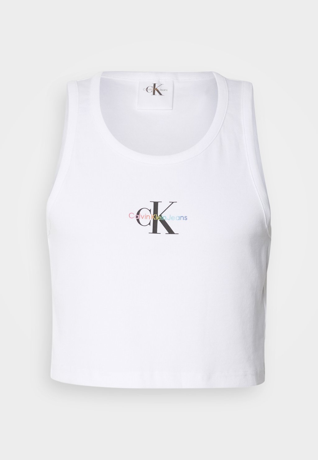 

Топ MONOLOGO GRAPHIC TANK Calvin Klein Jeans, белый