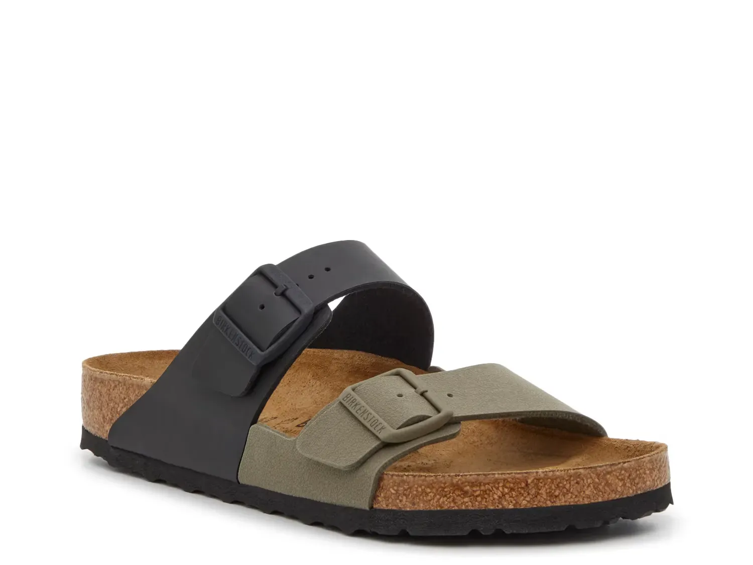 

Сандалии Arizona Split Slide - мужские Birkenstock, Black/Grey