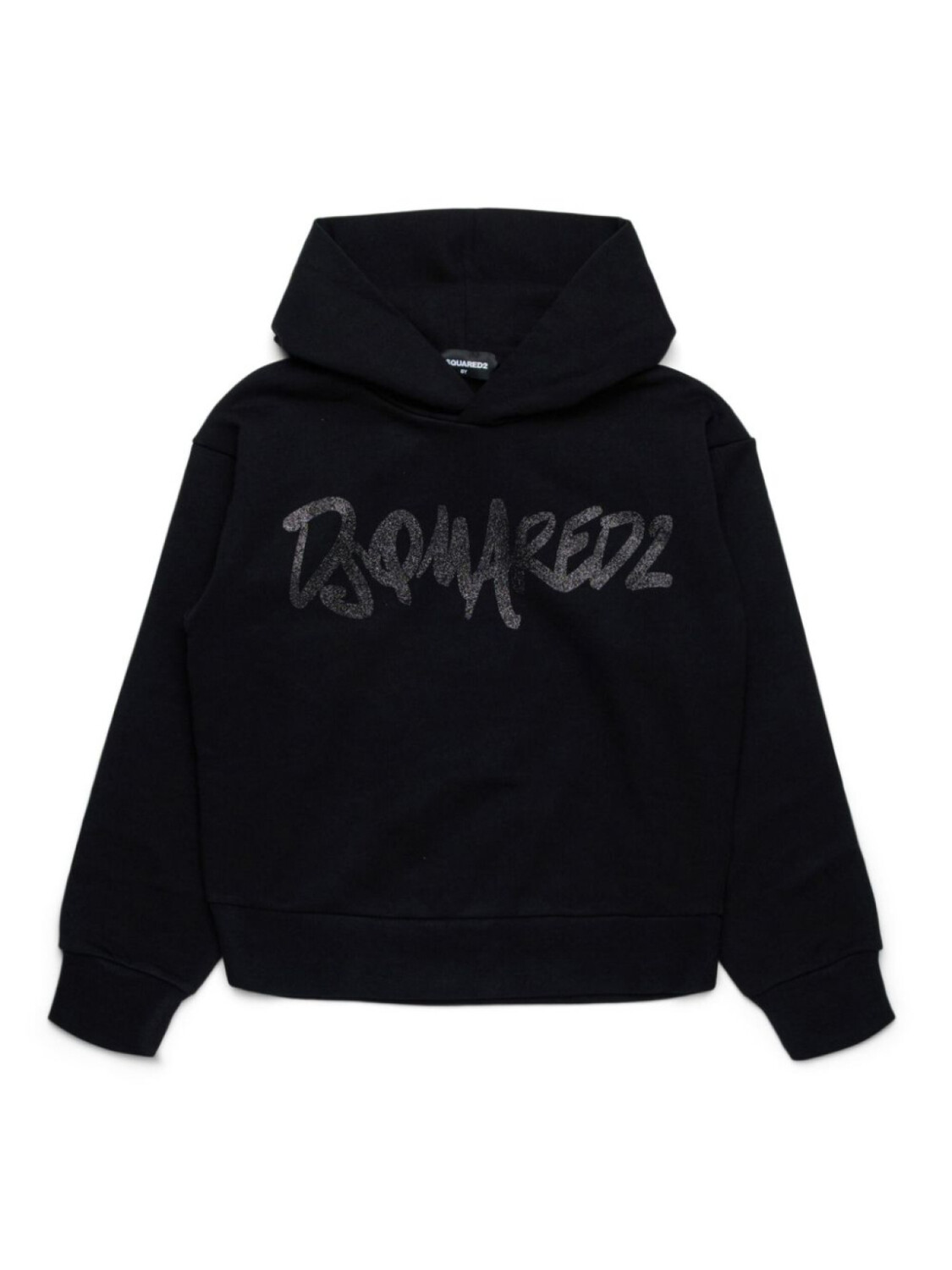 

DSQUARED2 KIDS худи с логотипом и блестками, черный
