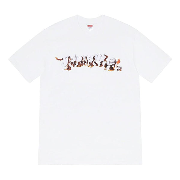 

Футболка Supreme Week 8 Apes Tee Logo Alphabet Printing Round Neck Short Sleeve Unisex, мультиколор