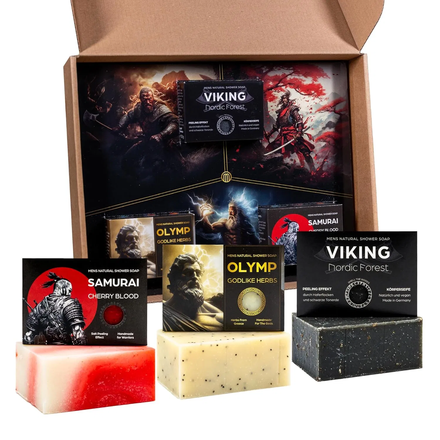 Набор отшелушивающего мыла MEDUNA Mythos Bundle 3 x 100 г Meduna