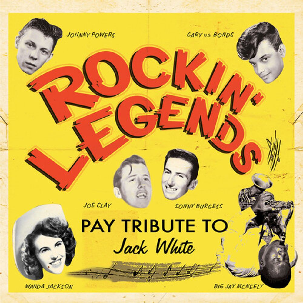 

Виниловая пластинка LP Rockin' Legends Pay Tribute To Jack White [Colored Vinyl] - Various Artists