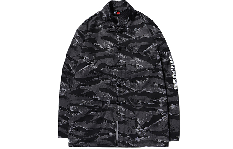 

Куртки Li Ning мужские, стандартные, черные, камуфляжные, со стоячим воротником, средней толщины, другие характеристики