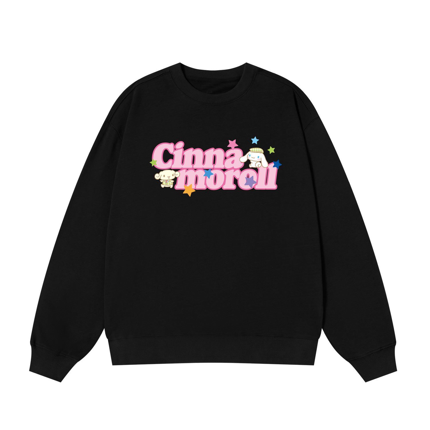 

Свитшот Cinnamoroll Yugui Dog Unisex Sanrio, черный/красный