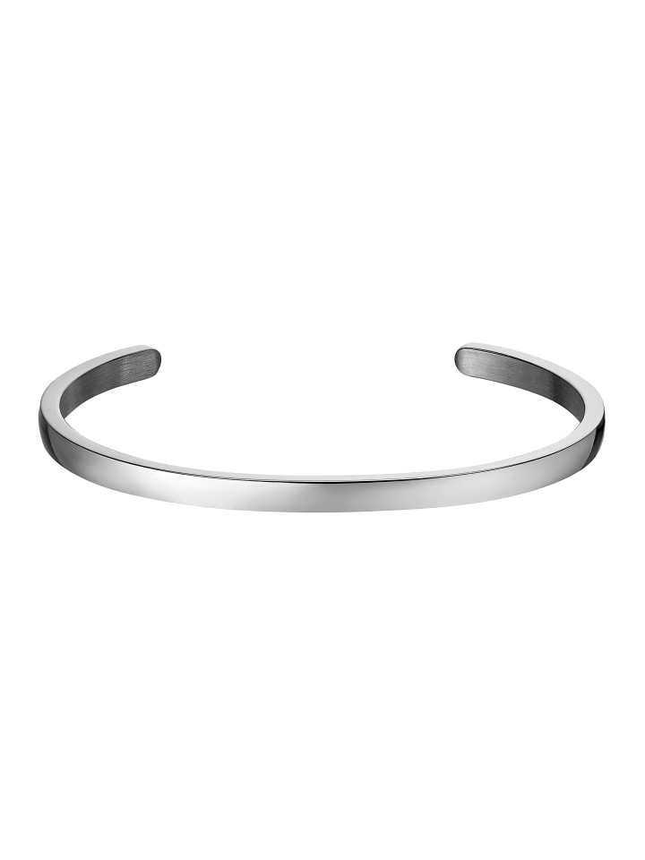 

Steel_Art Браслет Amplexus из розового золота с полированной серебряной отделкой