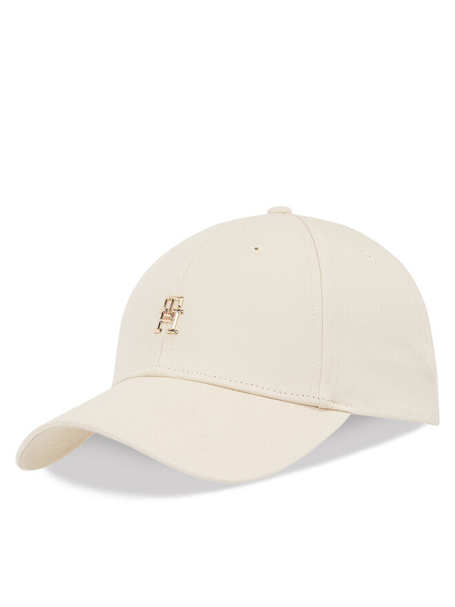 

Бейсболка Tommy Hilfiger Elevated Chic Cap AW0AW17128, экрю