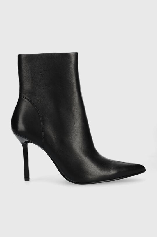 

Кожаные ботильоны Iyanna Steve Madden, черный