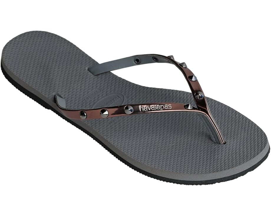 

Сандалии Havaianas You Spike Sandals, цвет Grey Steel/Metallic Graphite
