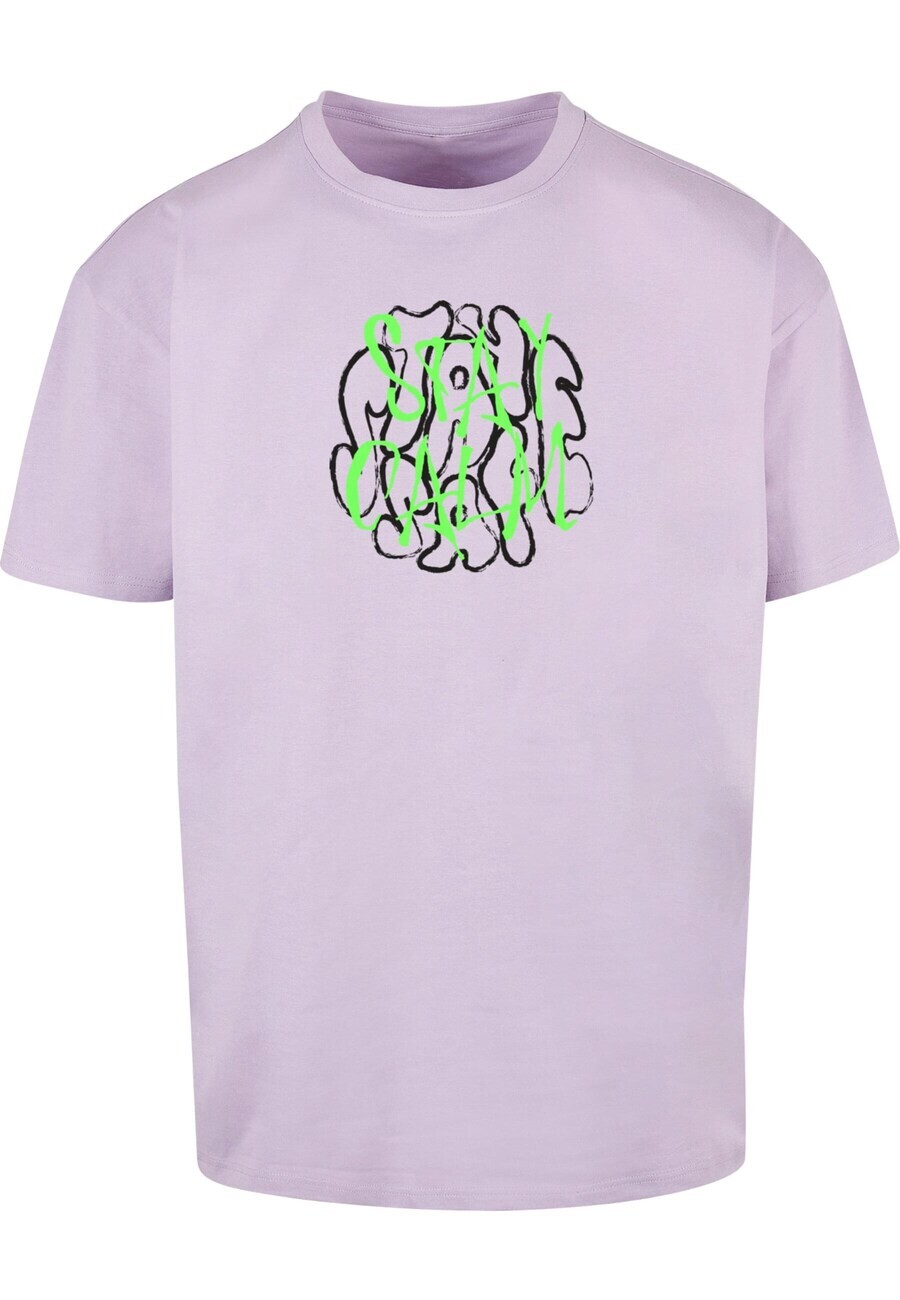 

Классическая футболка Merchcode Shirt Stay Safe, сиреневый