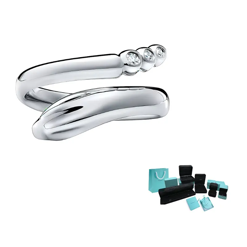 

TIFFANY & CO. Кольца PT950 для женщин серебро