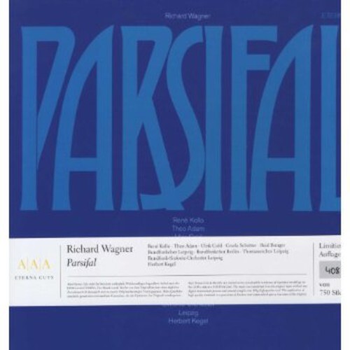 

Виниловая пластинка Wagner / Leipzig Radio Choir / Kegel: Parsifal
